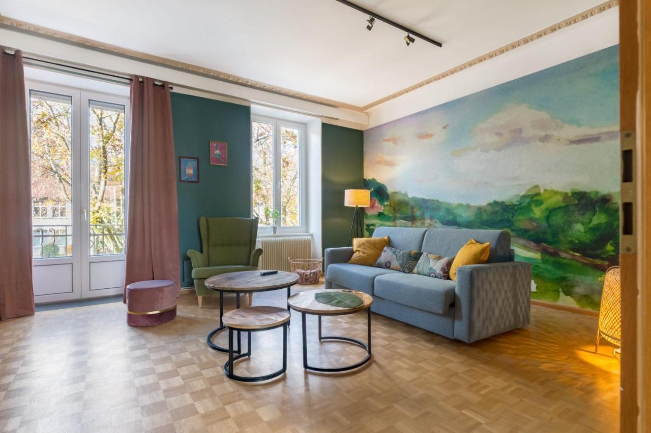 Travel Homes - The Wooden, Spacieux & Bon Quartier Mulhouse Luaran gambar