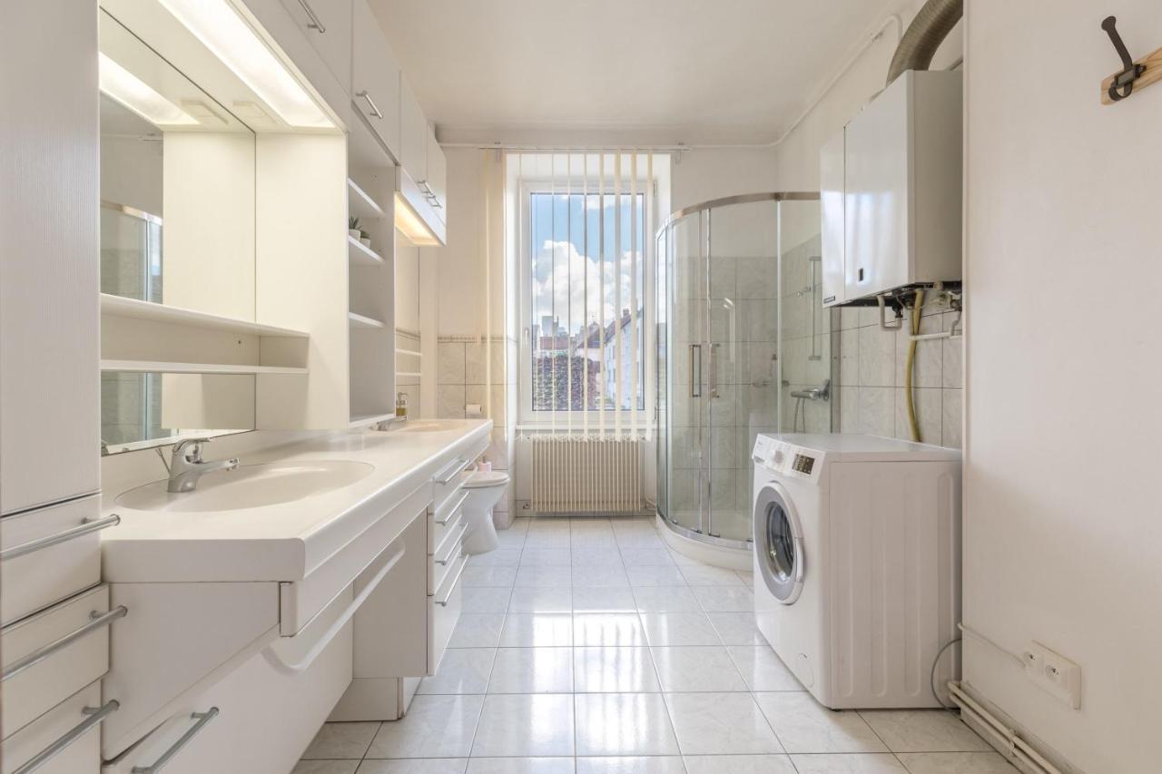 Travel Homes - The Wooden, Spacieux & Bon Quartier Mulhouse Luaran gambar